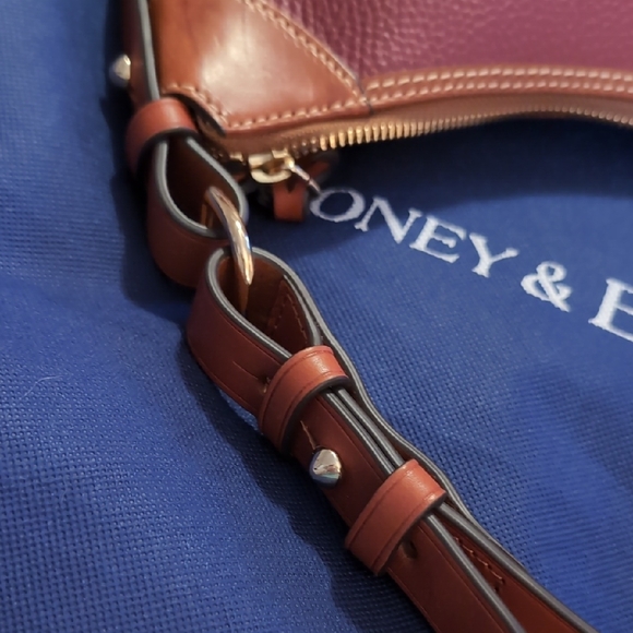 Dooney & Bourke Hobo Bag with Gold Accents - Picture 5 of 16